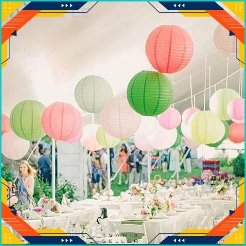 MYSTYLE LAMPION IMLEK LAMPION WARNA LAMPION PESTA LAMPION IMLEK LAMPION POLOS 20CM 25 CM 30 CM Disko