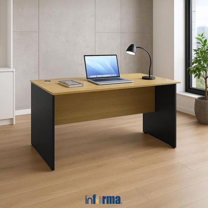 Informa Haris Meja Kantor 1574 Meja Kerja Meja Belajar Meja Komputer Tempat Kerja Perabot Kantor