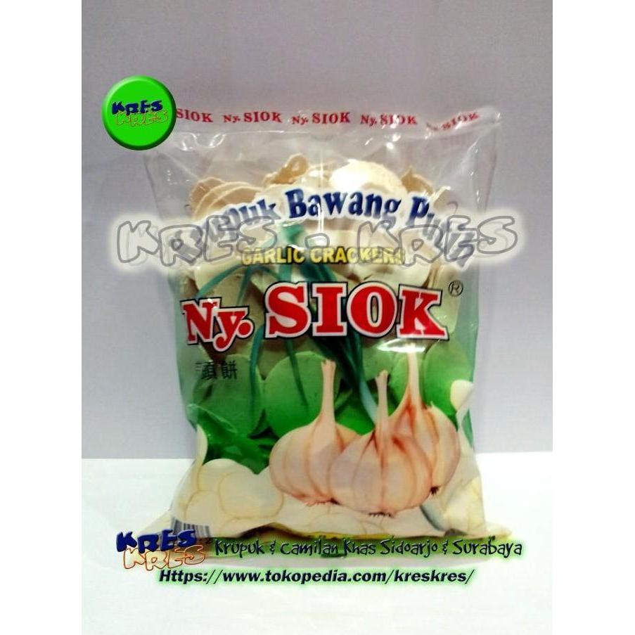 Krupuk / Kerupuk Bawang Putih Ny. Siok - 500gr