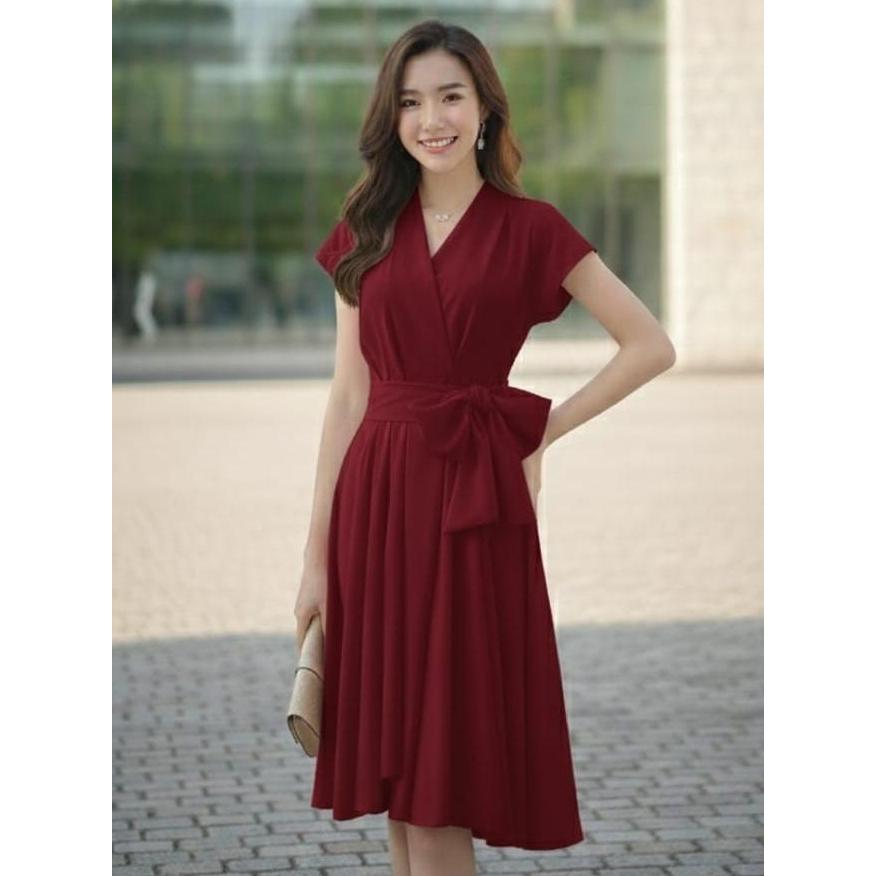BL45 ~ JENNIE DRESS WANITA KOREA STYLE