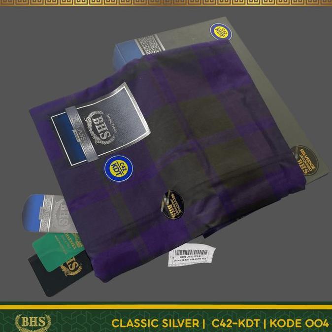 Diskon Sarung Bhs Classic Silver Motif C42 Kdt Selvedge Jacquard Otb (Olive Tua Besar), Ots (Olive T