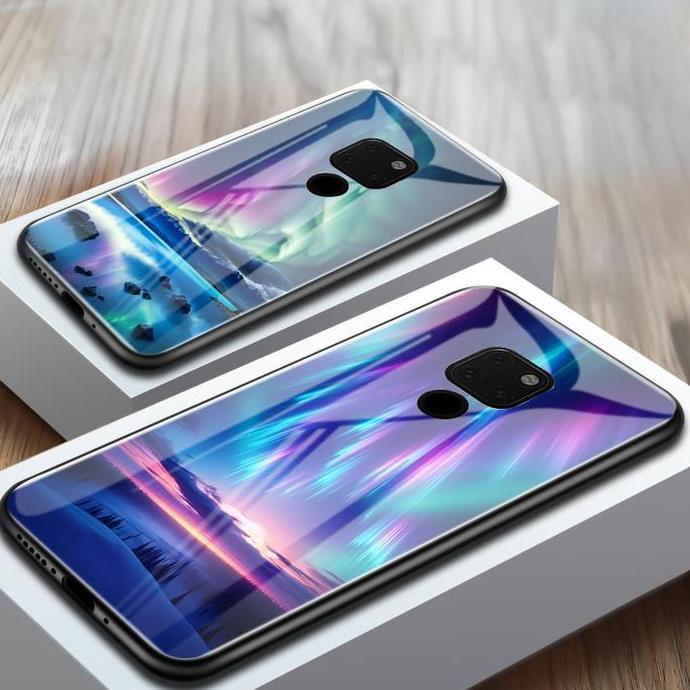 Sedia Mhkeid Casing Hp Untuk Oppo A57 4G A77 4G A77S 4G A57S Case Pola Bintang Berwarna Kasing Kaca 