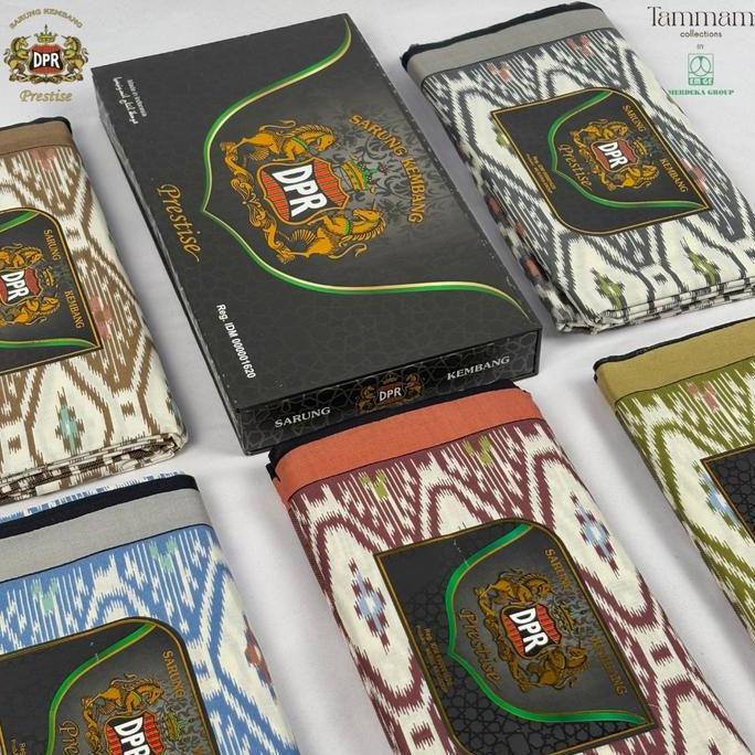 Diskon Sarung Dpr Prestise Motif Kawong Putihan