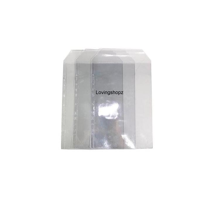 Notbad- Plastik Pp Pocket Tebal F4 Berkuping, Document Pocket F4 - Per 3 Pcs