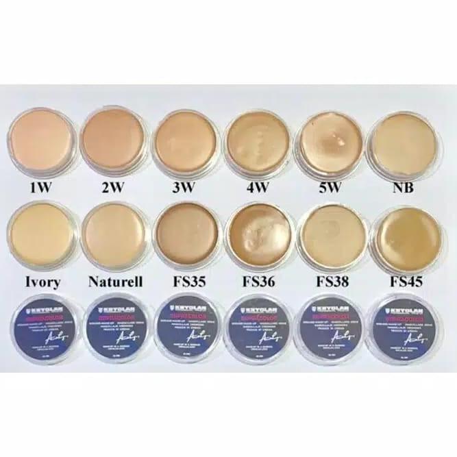 Lansungkirim- Mini Kryolan Supracolor Foundation - 8Ml