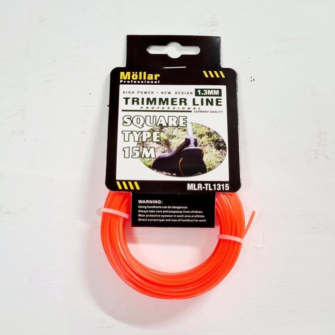 Grdwill- Mollar Senar Potong Rumput Listrik Dan Cordless Isi 15M