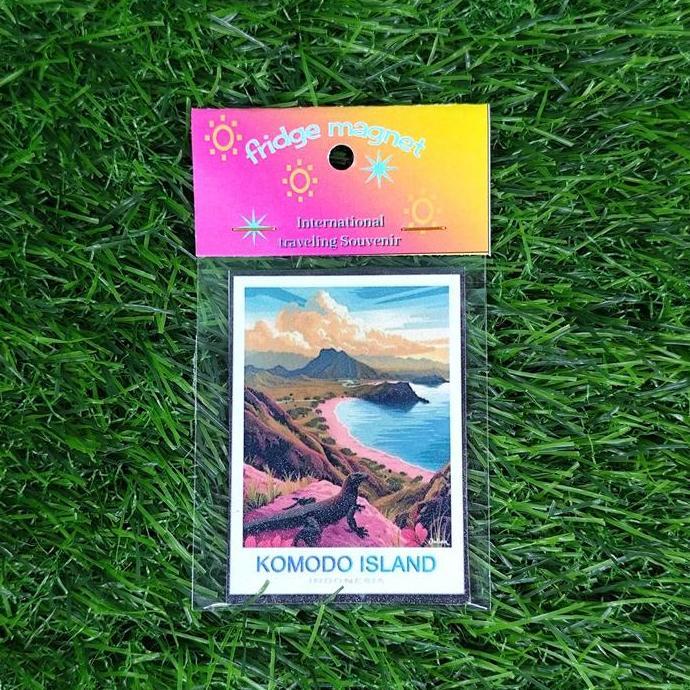Magnet Tempelan Kulkas Labuan bajo Souvenir Oleh-Oleh Hadiah Unik Labuan Bajo