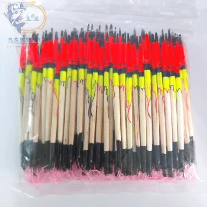 Pelampung Pancing Ikan Mas Model Jarum 8Cm Bermotif Allshop