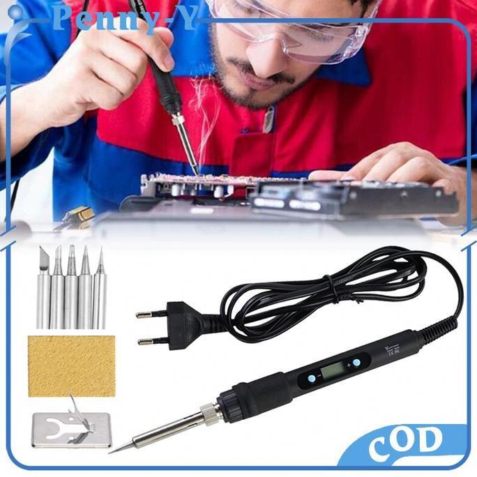 DOVLAND 80w Set Soldering Iron Adjustable Solder Electric Solder 80watt Digital Lcd Display