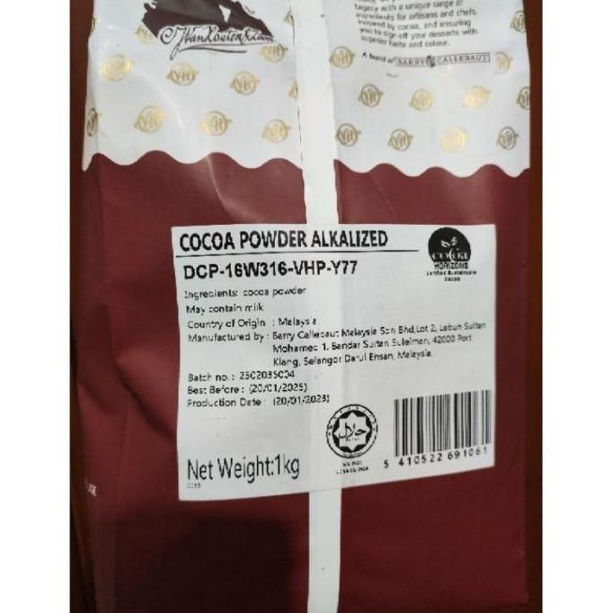 Van Houten Optimum Cocoa Powder 1 Kg Coklat Bubuk Van Houten SS
