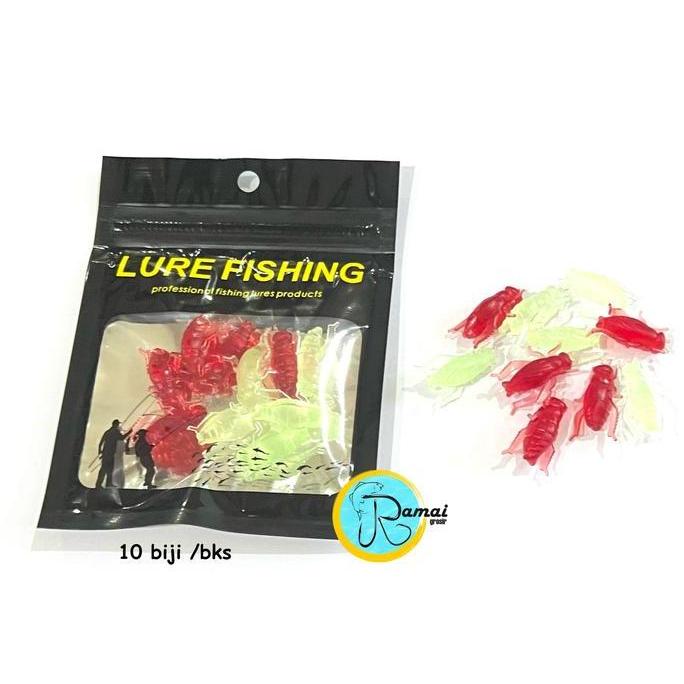 Umpan Pancing Serangga Jangkrik Merah Umpan Ikan Jangkrik Bungkus Mura Allshop