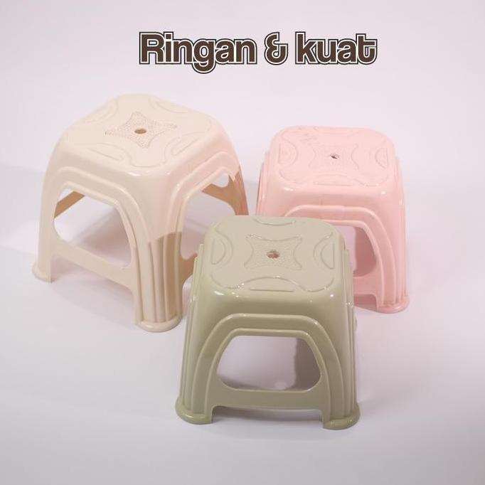 Starlight Bangku Jongkok Plastik Bangku Plastik Minimalis Jengkok Multifungsi Bangku Duduk Plastik B