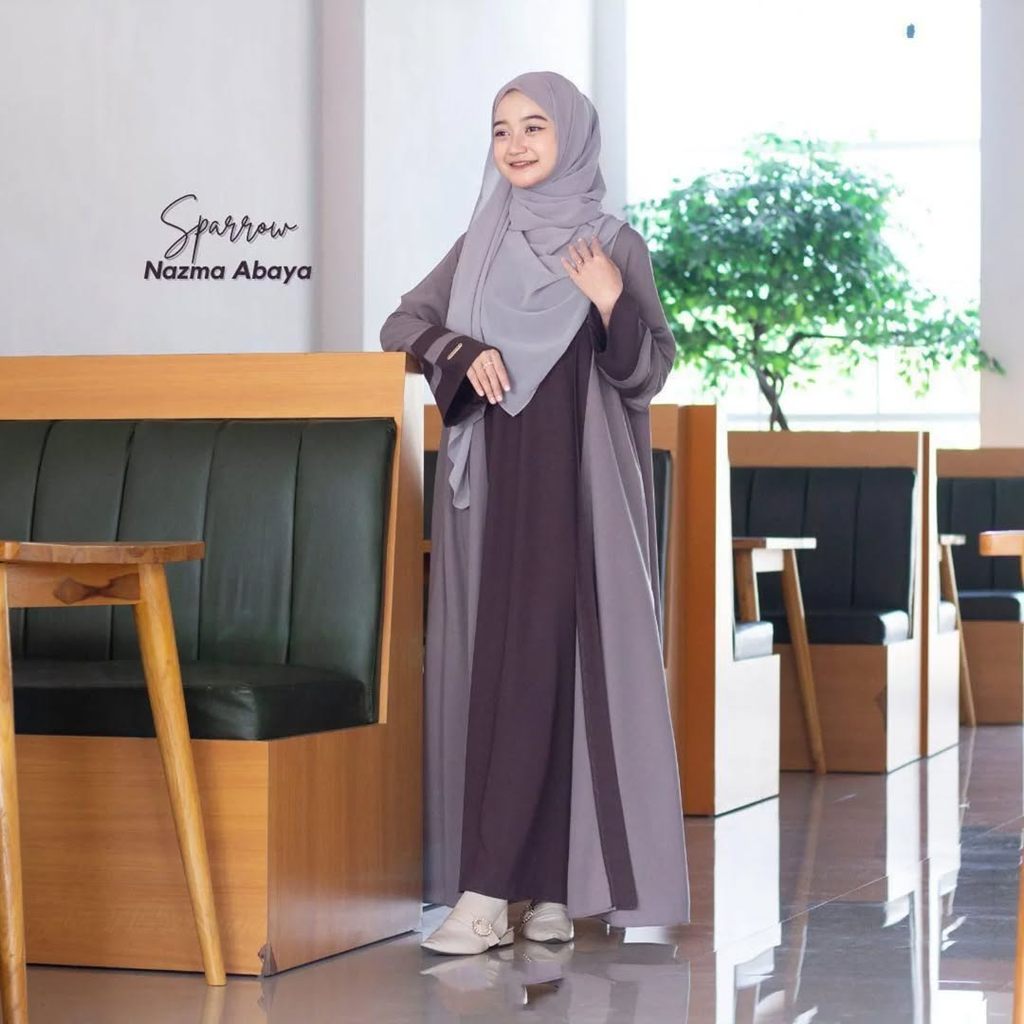 Nazma Syari | Gamis Abaya Remaja Perempuan Tanggung Outfit Muslim Perempuan Remaja Lebaran 2025 Usia