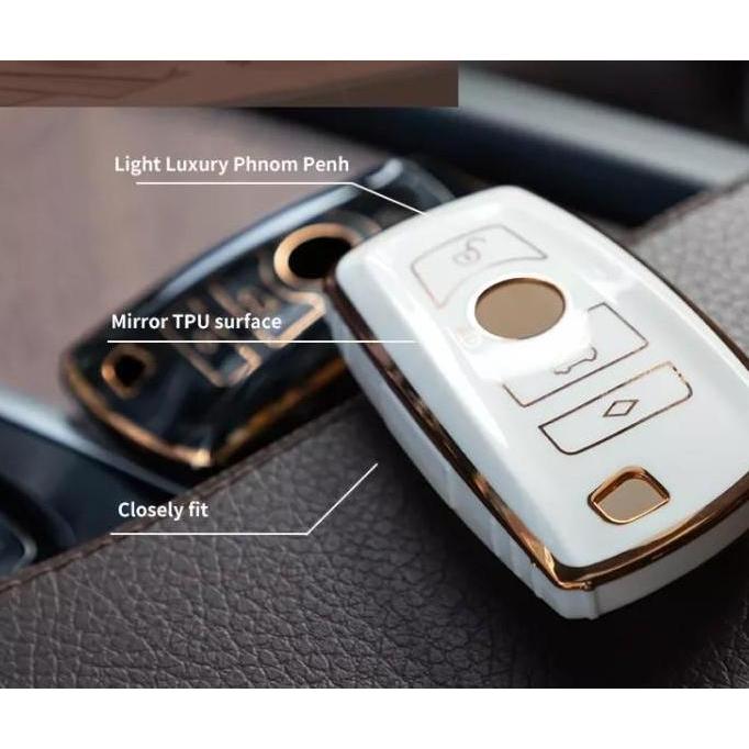 BMW F30 F10 Smart Key Case Sarung Kunci