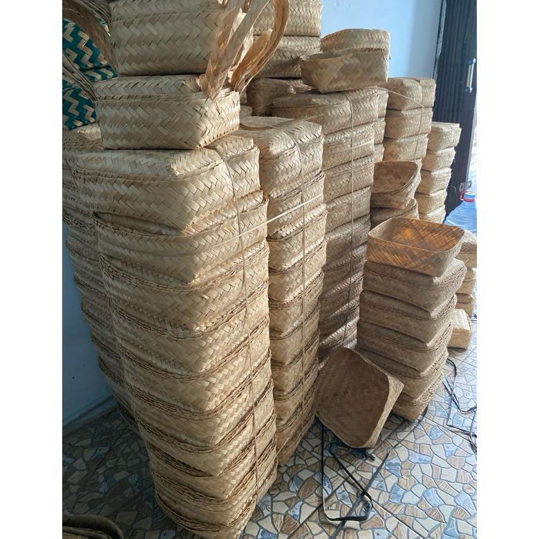 Besek Daging Besek Kurban Besek 18X18 Besek Bambu