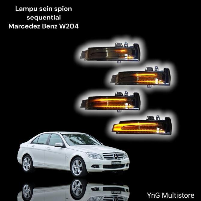 TERBARU - Lampu sein spion Marcedez Benz W204 S204 - sequential dynamic