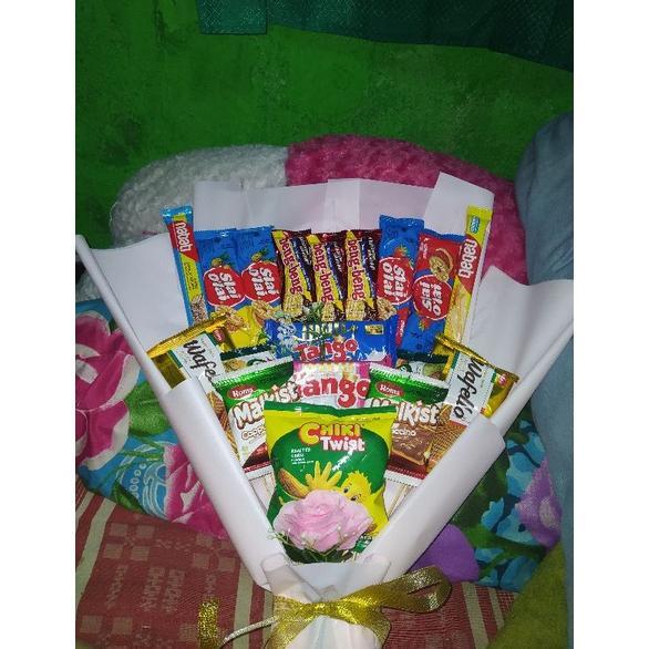 Bouquet Bucket Snack Wisuda UlangTahun Anak