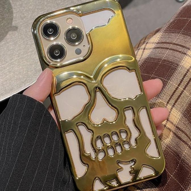 [READY] CASING TENGKORAK IPHONE XR XS MAX 11 12 13 14 PRO MAX PLUS