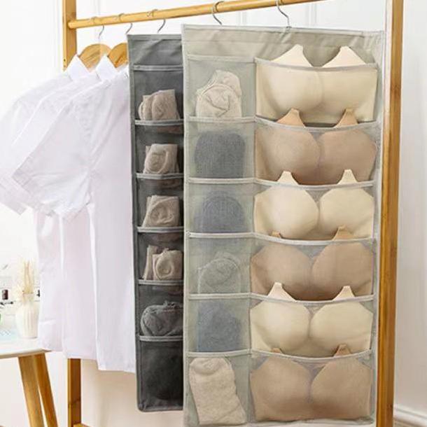 OISHION Rak Gantungan Pakaian Dalam Kaos Kaki Hanging Underwear Organizer