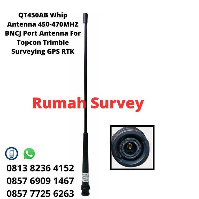 QANTASH Antena GPS RTK GNSS TOPCON SOKKIA TRIMBLE / Antenna UHF Radio QT450AB