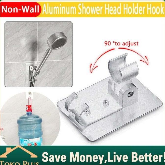 NOXAZA Adjustable Stand Head Holder Gantungan Shower Mandi Dudukan Shower