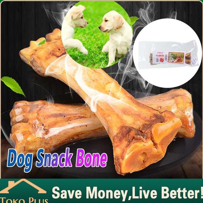 GHURDI snack anjing tulang mainan anjing gigit Makanan Anjing tulang sapi