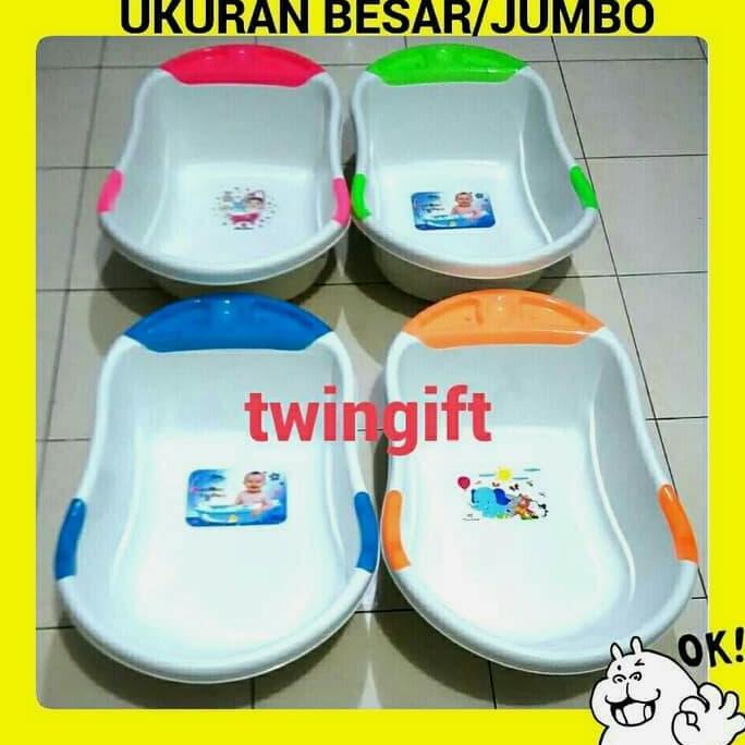 Bak Mandi Bayi/Bak Mandi Anak, Plastik, Besar/Jumbo.