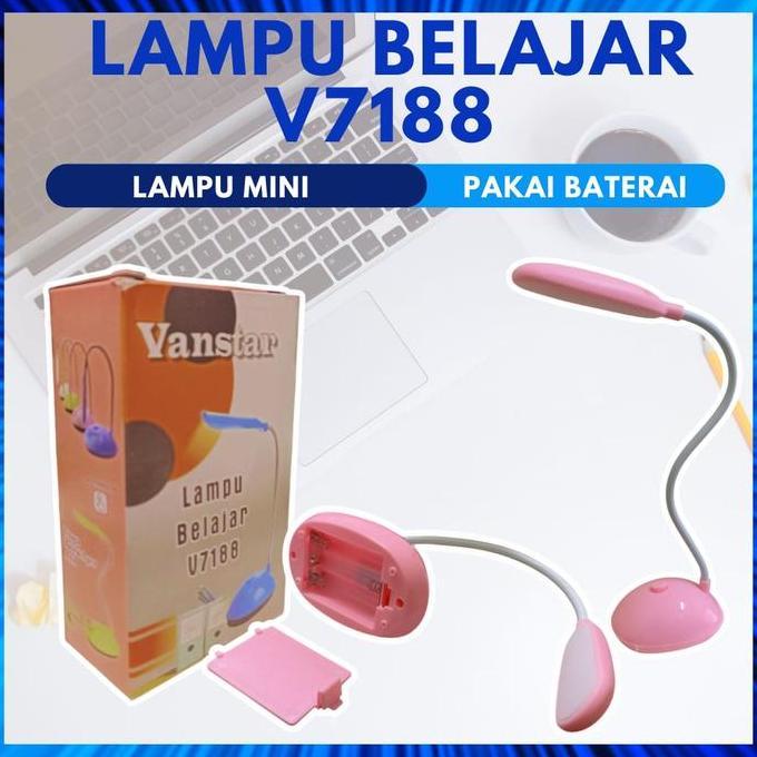 OISHION LAMPU BELAJAR V-7188 / LAMPU BELAJAR MINI DESK / LAMPU BELAJAR / LAMPU BELAJAR ANAK / LAMPU 
