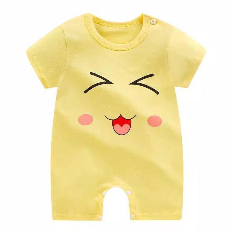Murah  Romper Fashion Bayi / Baju Kodok Bayi Bahan Catton Combed 30S (Sni)