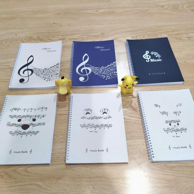 Buku Musik Garis Paranada Tebal