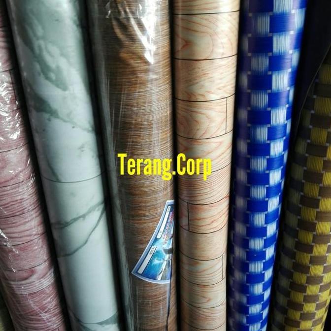 Karpet Vinyl plastik Meteran