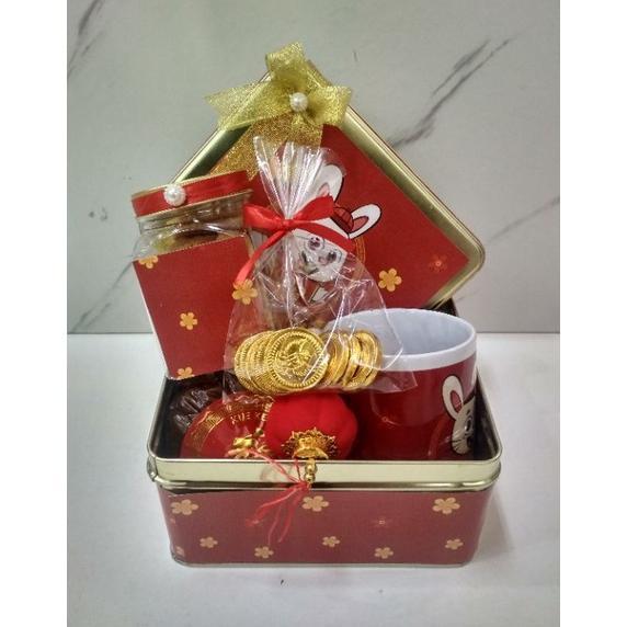 hampers Chinese new year 2023 ready stok/hampers imlek 2023/hampers imlek tahun baru cina 2023