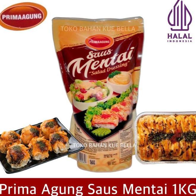 Prima Agung Saus Mentai Sauce Dressing Mayonaise