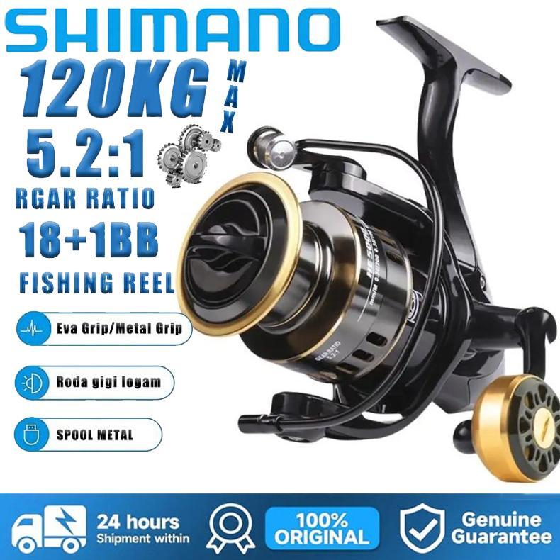 COD SHIMANO Reel Pancing Seri 1000-7000 rel pancing deukio laut murah dan kuat 20 kg rill pancing Gu