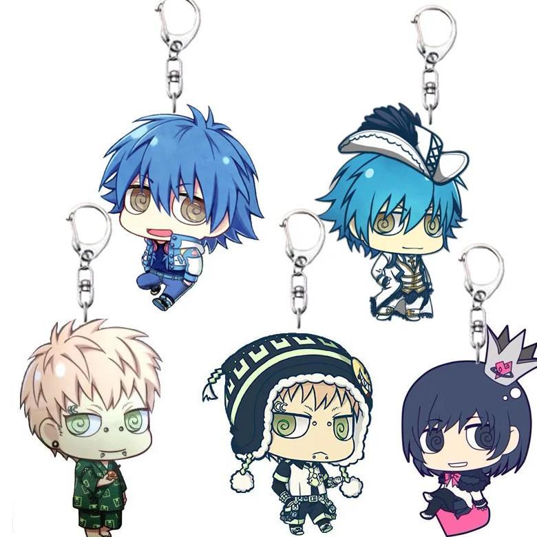 DMMD Aoba Kojaku Noiz Keychain Car Keychain Anime Characters Acrylic Charms  Dramatical Murder