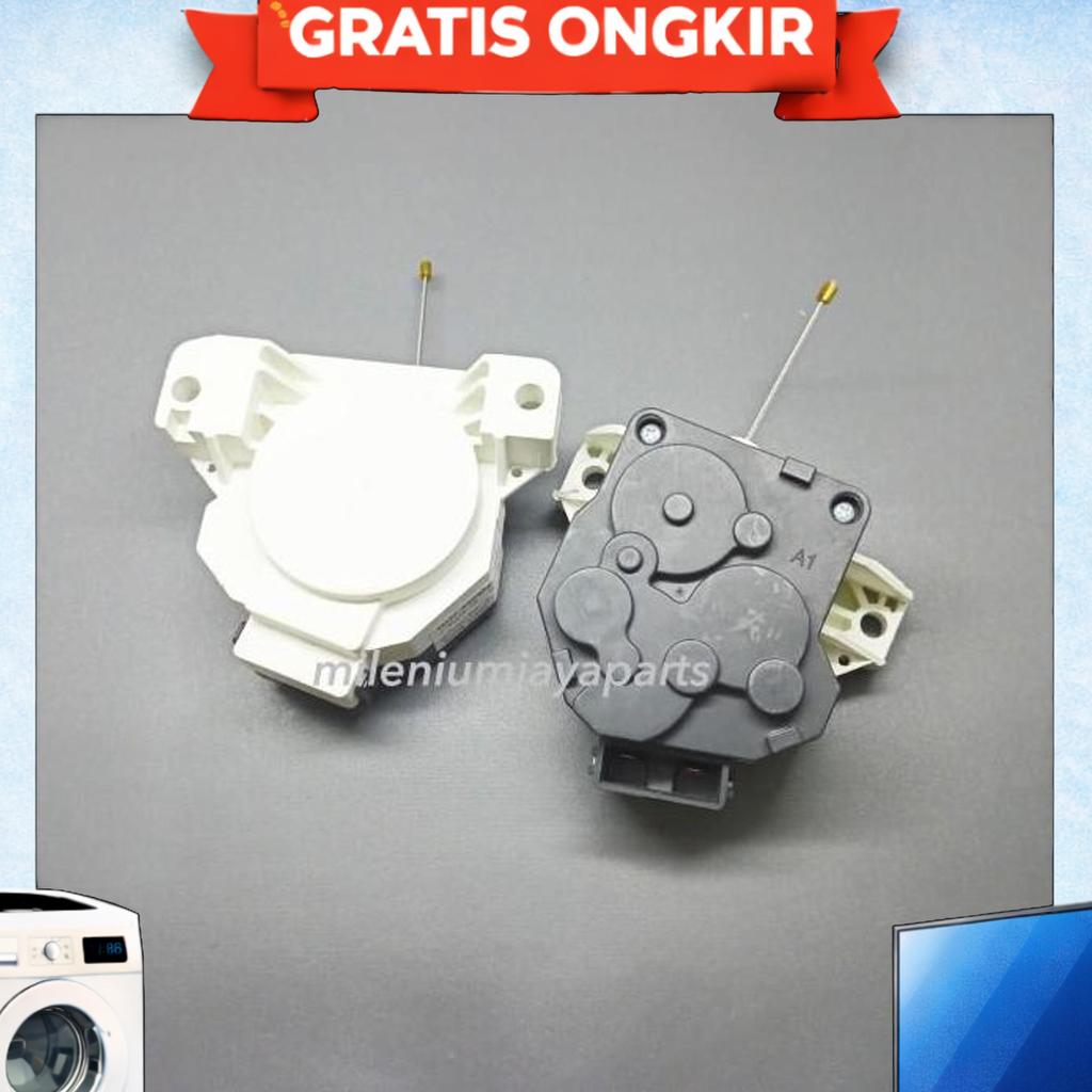 Motor Drain Mesin Cuci Sh@Rp Qa12-11 Top Loading /  Pembuangan Air Mesin Cuci Polytron Aqua / Timer 