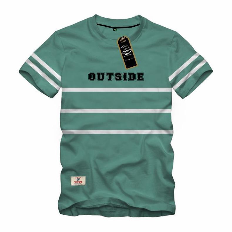 Unik Baju Kaos Anak Laki-Laki Katun Garis-Garis Usia 1-12 Tahun