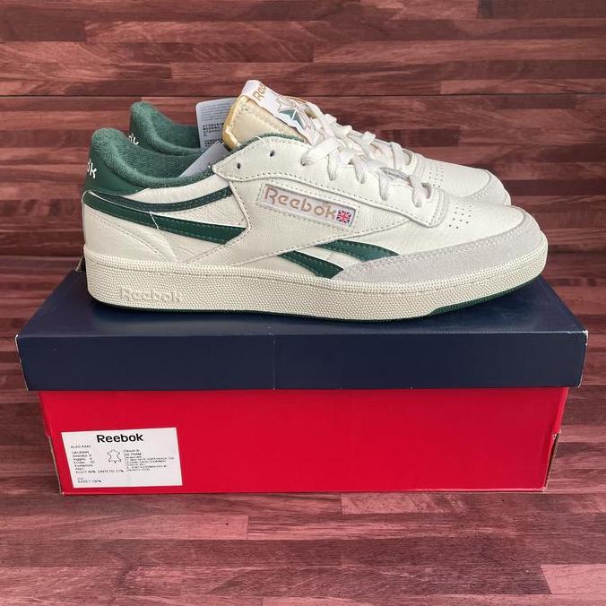 Reebok Club C Revenge Vintage Chalk Green ORIGINAL RESMI MAP