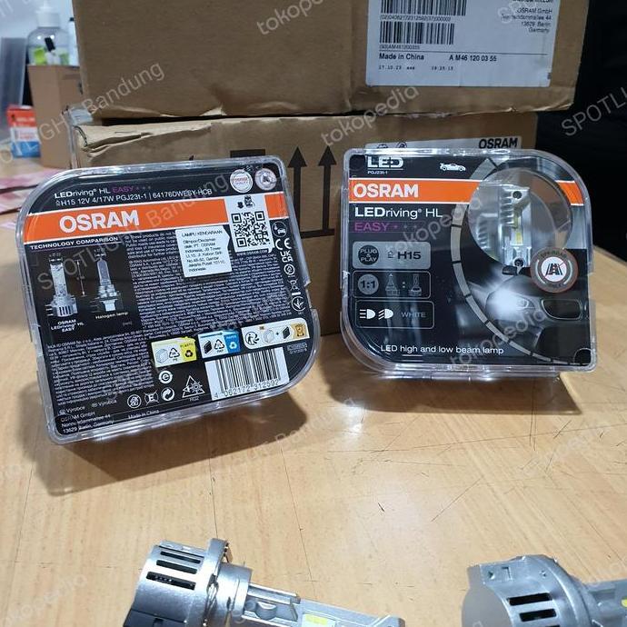 OSRAM H15 LED EASY DRL VW Golf MK6 Touran