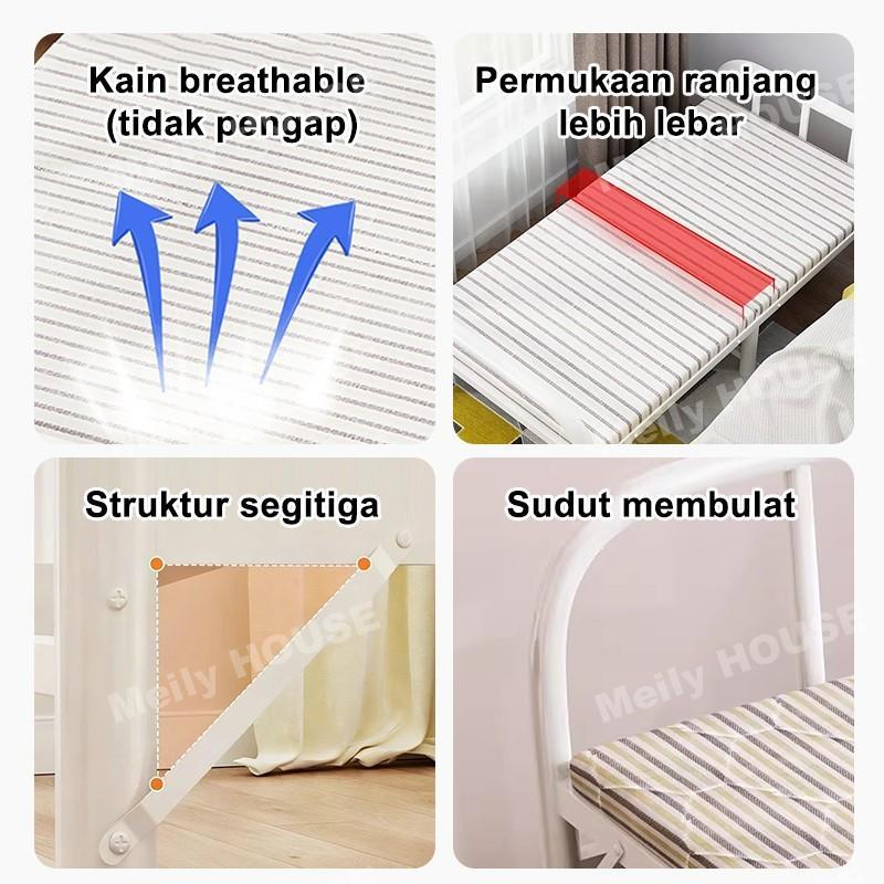 Ranjang Lipat Tempat Tidur Lipat Kasur Lipat Folding Bed Ranjang Tidur Lipat Ranjang Besi Lipat