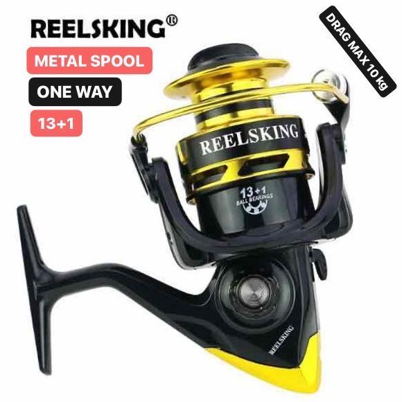 Reelsking Amerika Reel SF 1000-7000 Spool Metal One Way 13+1BB