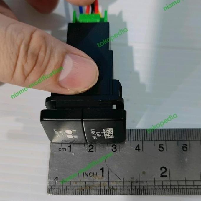 Promo switch foglamp Toyota switch Mitsubishi Pajero Suzuki Switch dual Diskon