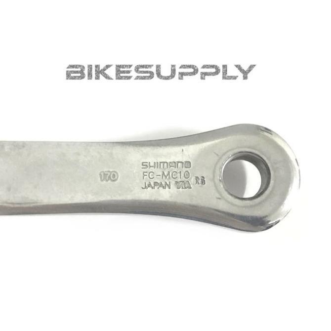 Promo Crank Set Sepeda Merk Shimano Alivio FC - MC10 Japan Via NOS Vintage Jadul Triple 3 Speed (Cra