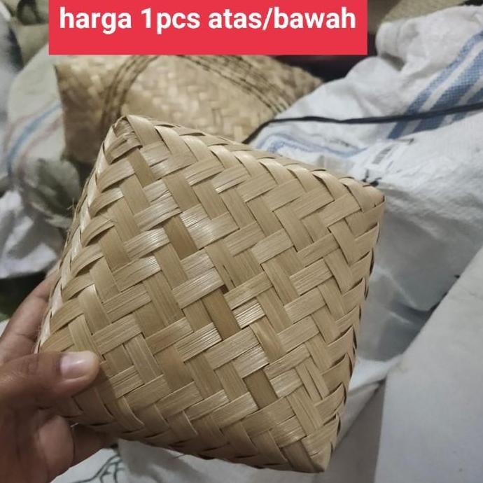 besek bambu 16x16 murah