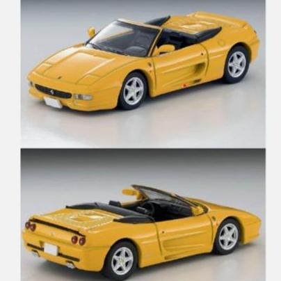 Promo 324997 - TOMYTEC Tomica LV NEO 1:64 Ferrari F355 Spider Yellow Diskon