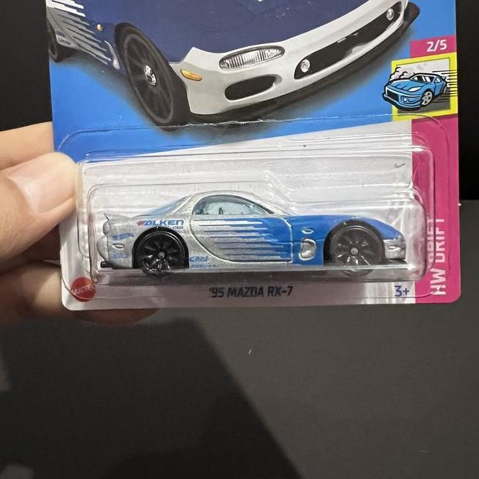 Promo Hot Wheels 95 Mazda RX7 RX 7 Silver Falken FS 2022 Factory Sealed Diskon