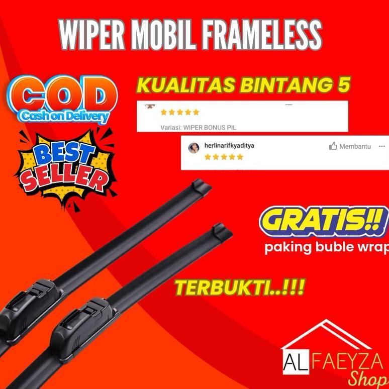 TERMURAH Wiper Kaca Mobil Frameless Truk Canter Ps110 Ps125 Ps136 Fuso