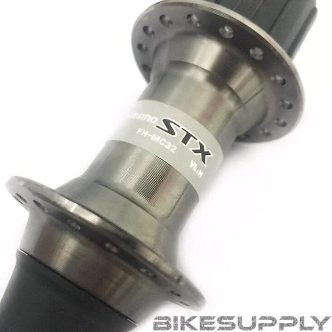 Promo Hub Free Hub Shimano STX Special Edition MC32 32H Black Chrome NOS Diskon