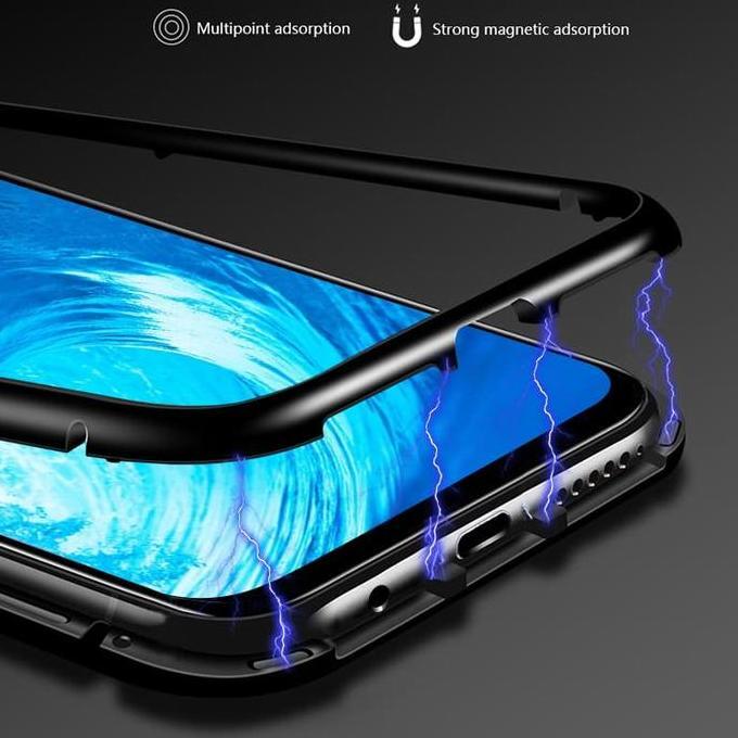 SAMSUNG GALAXY J6 PLUS J6 PRIME CASE LUXURY LUPHIE MAGNETIC ALUMINIUM