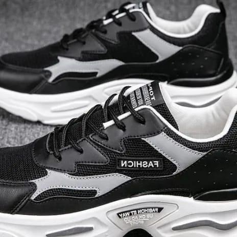 Sepatu Sneakers Cowok Versi Korea Baru Dari Tren Sepatu Pria Olahraga Kasual Hr0Z Terbaru 2023